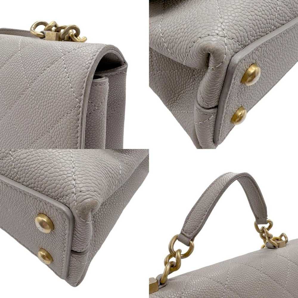 Chanel Matelassé Grey Leather Shoulder Bag (Pre-O… - image 4