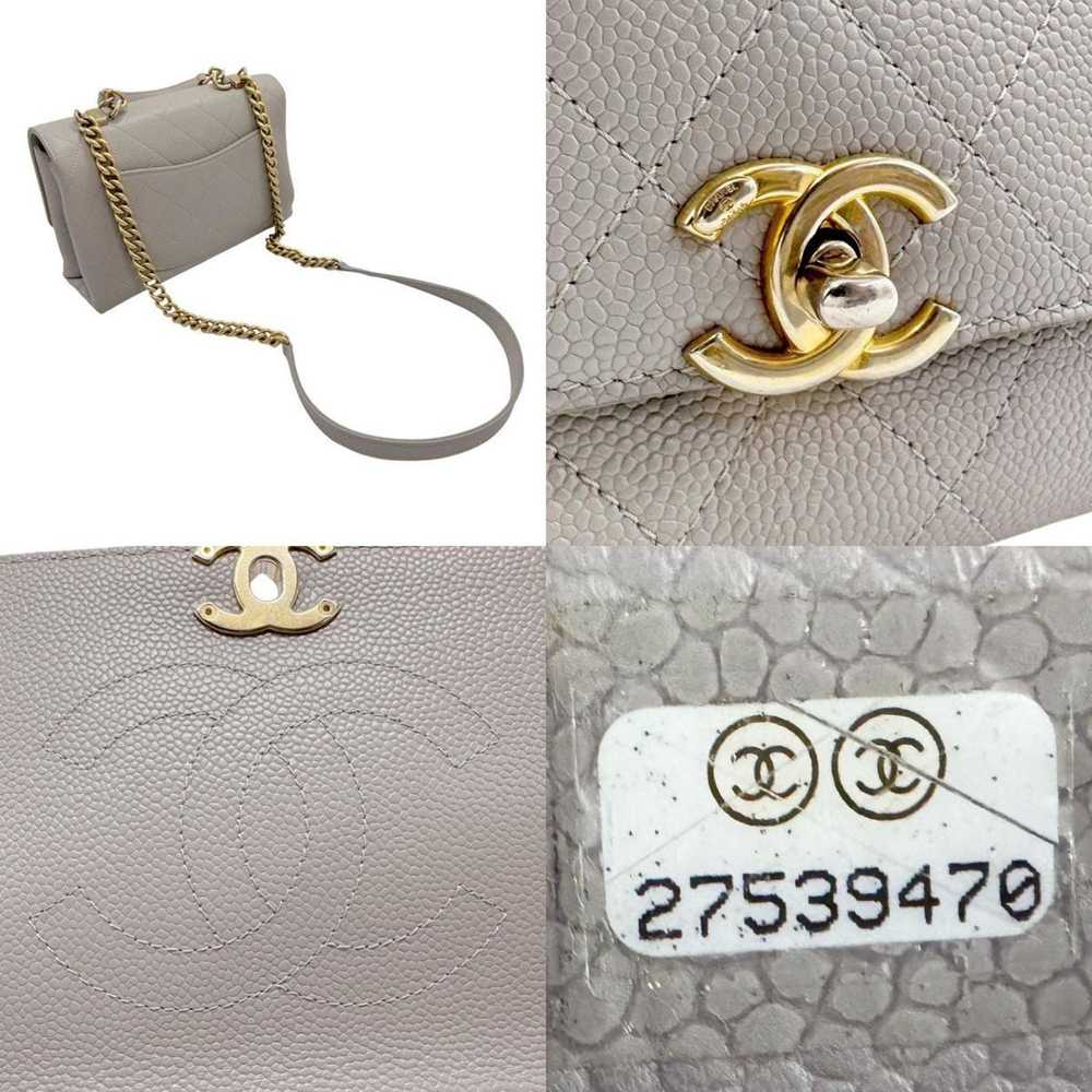 Chanel Matelassé Grey Leather Shoulder Bag (Pre-O… - image 5