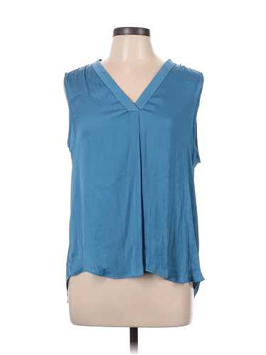 Vince Camuto Women Blue Sleeveless Blouse L