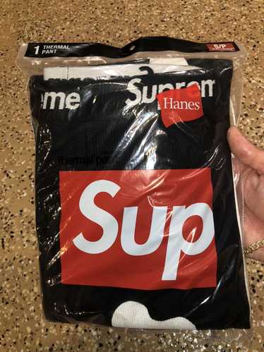 Hanes × Supreme Supreme Hanes Bones Thermal Pant (