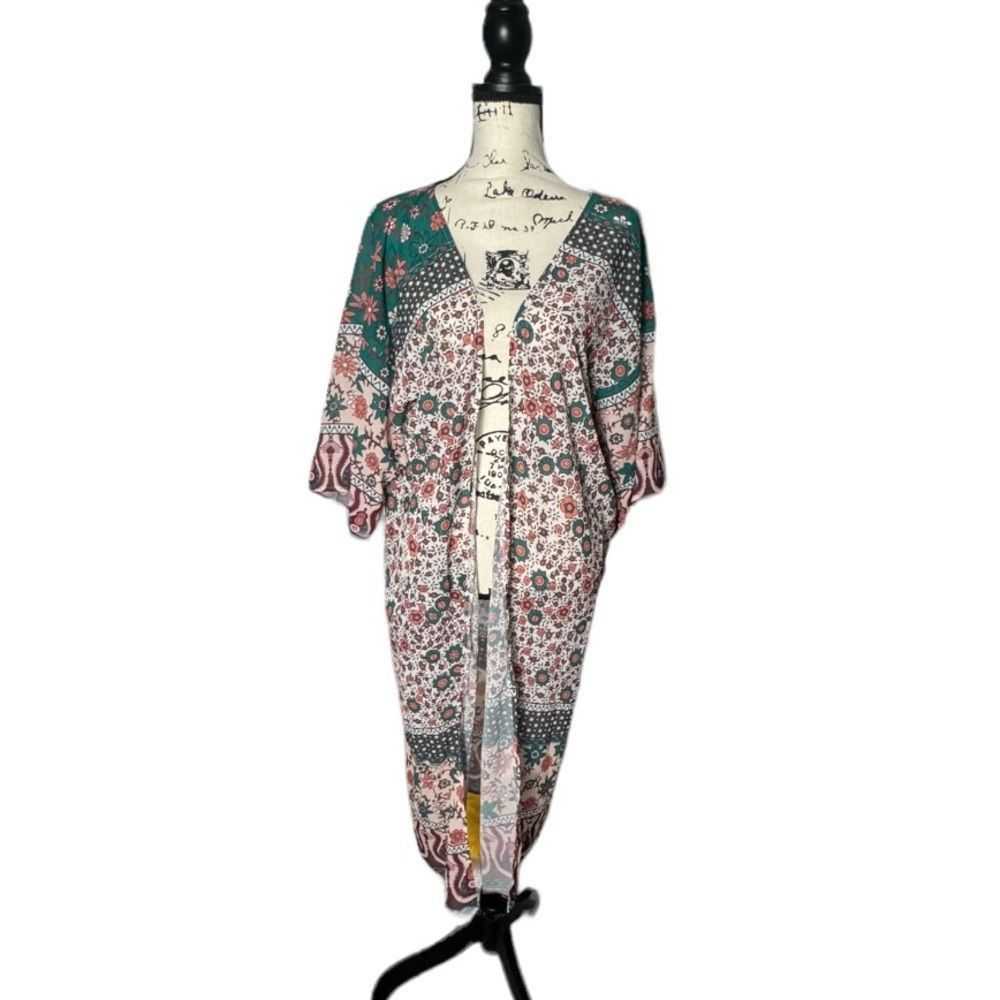 Other Cupshe SZ OS open front kimono coverup - image 1