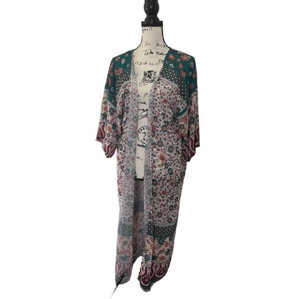 Other Cupshe SZ OS open front kimono coverup - image 4