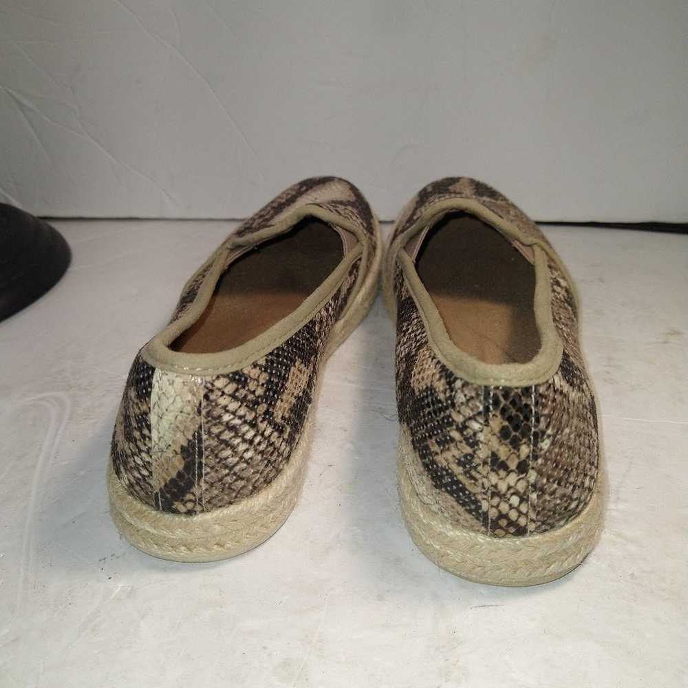 Clarks Azella Theoni Snakeskin Espadrille Slip on… - image 5