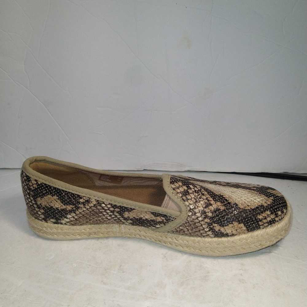 Clarks Azella Theoni Snakeskin Espadrille Slip on… - image 6