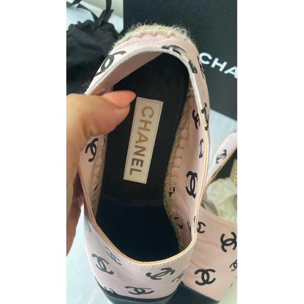 Chanel Leather espadrilles - image 2