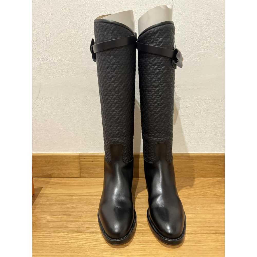 Hermès Jumping leather riding boots - image 2