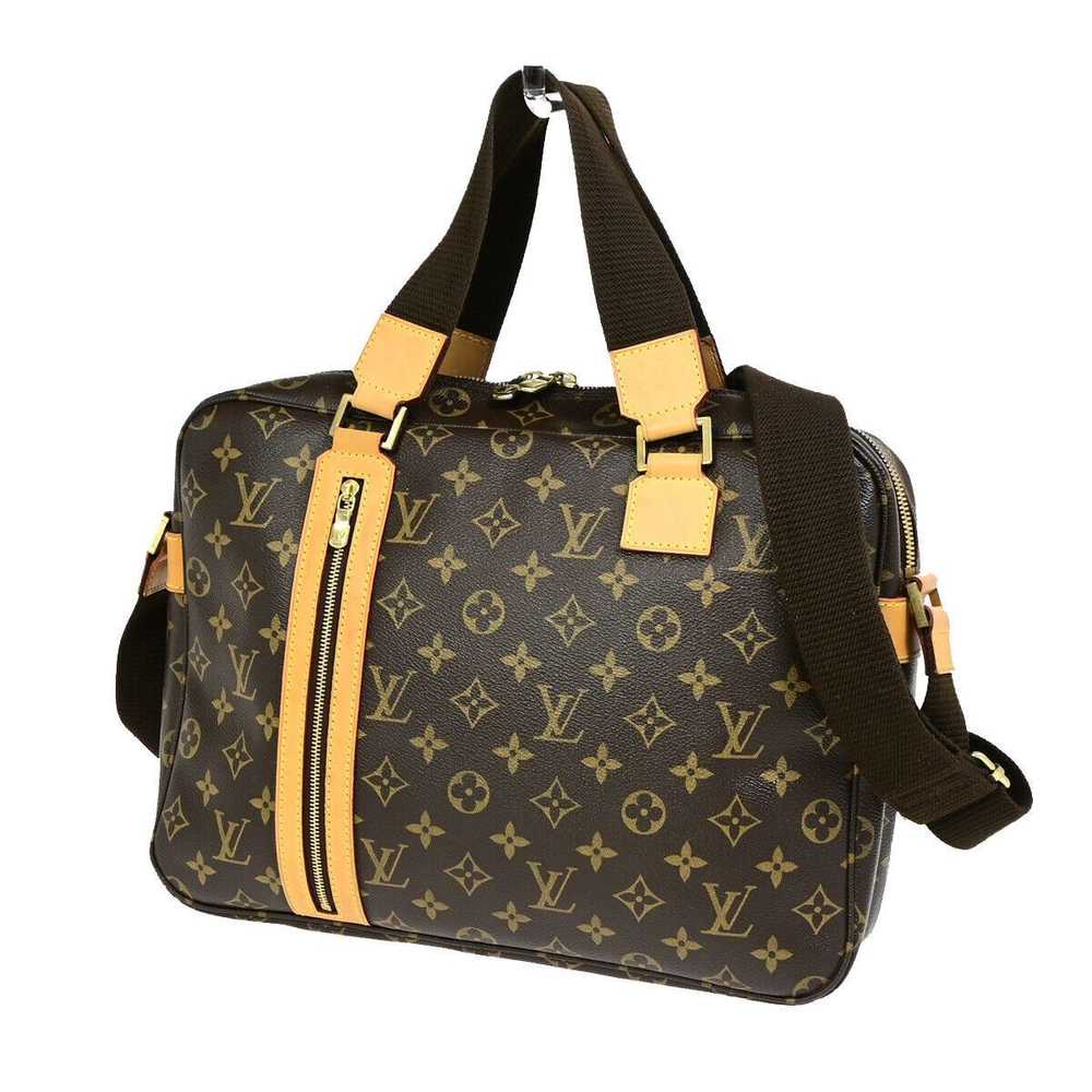 Louis Vuitton Bosphore Brown Canvas Briefcase Bag… - image 1