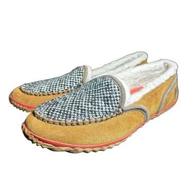 Sorrel Tremblant blanket Moccasin slipper size 9 T