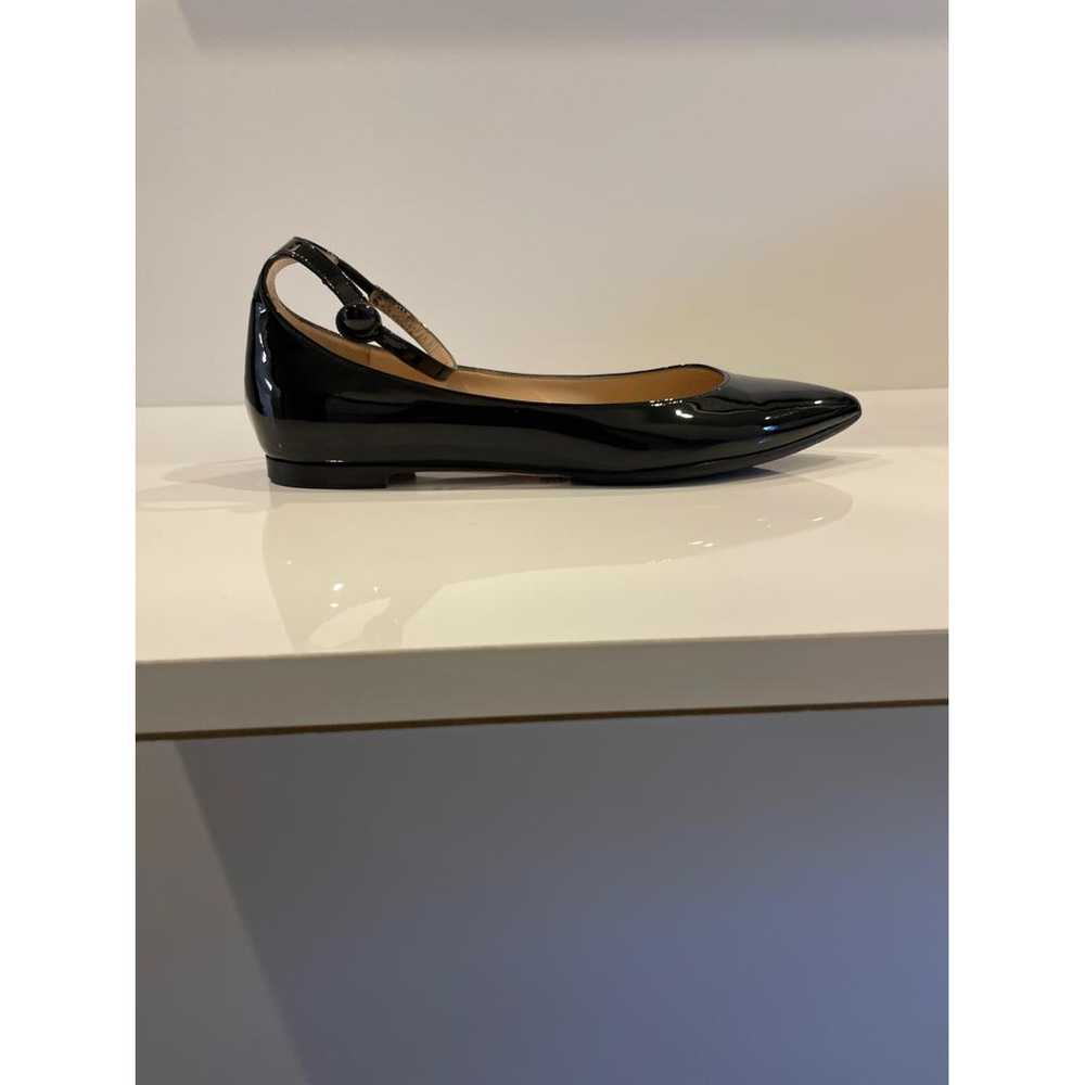 Gianvito Rossi Patent leather ballet flats - image 3