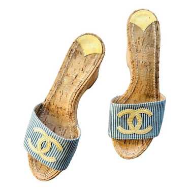 Chanel Cloth sandal