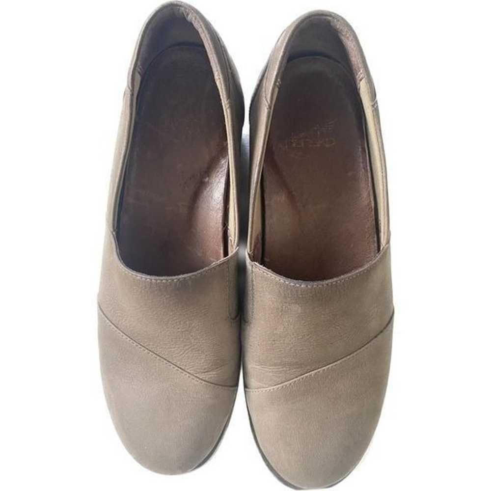 Dansko Nubuck Wedged Shoes Sz 38 - image 1