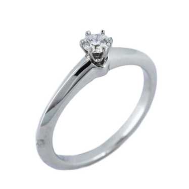 Tiffany & Co. Tiffany Ring Solitaire 1PD Diamond … - image 1