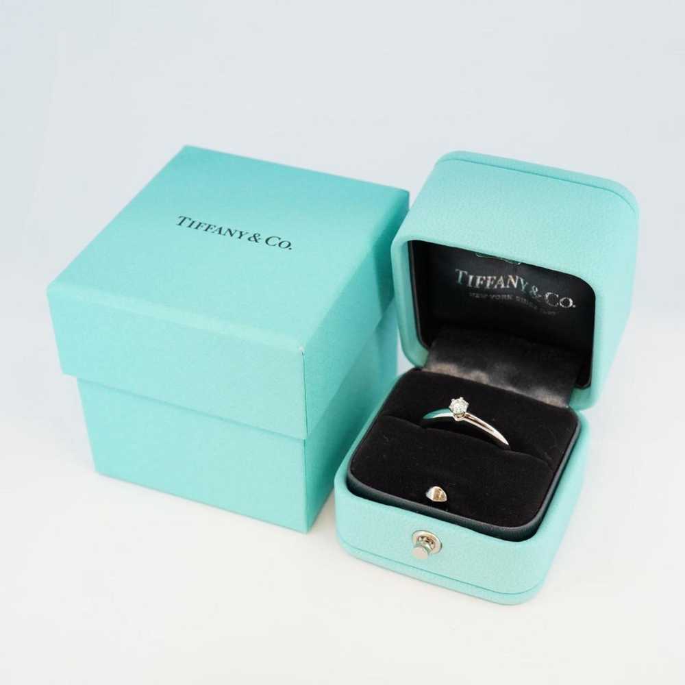 Tiffany & Co. Tiffany Ring Solitaire 1PD Diamond … - image 6