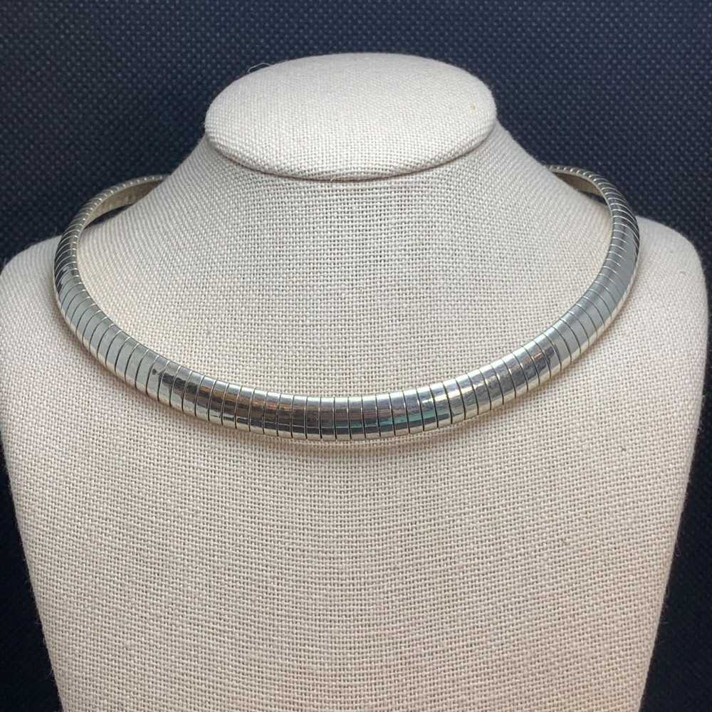 Other VTG Sterling Silver 925 Italy Omega Chain N… - image 1