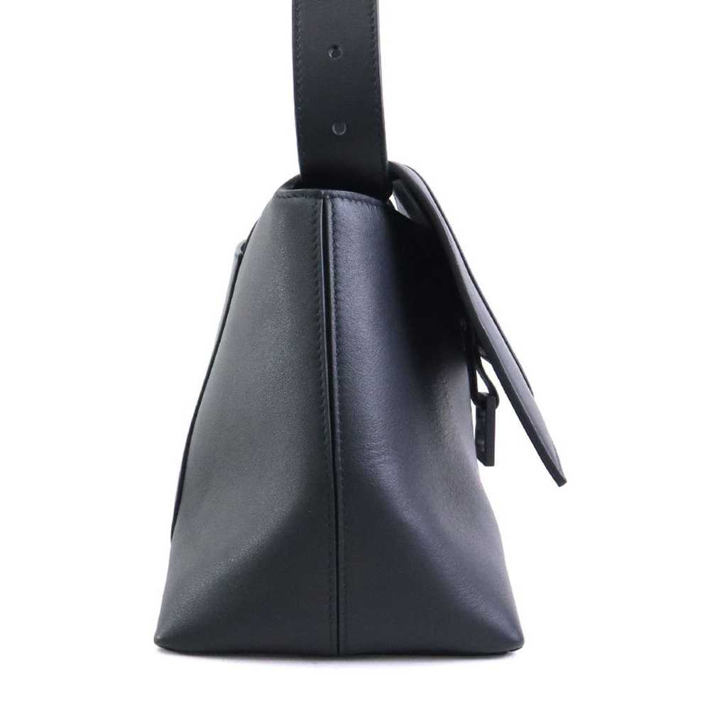 Balenciaga Hourglass Black Leather Shoulder Bag (… - image 2