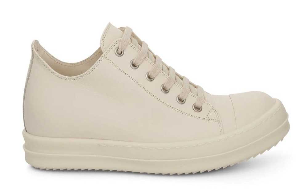 Rick Owens Rick Owen Strobe Low Top Leather Sneak… - image 1