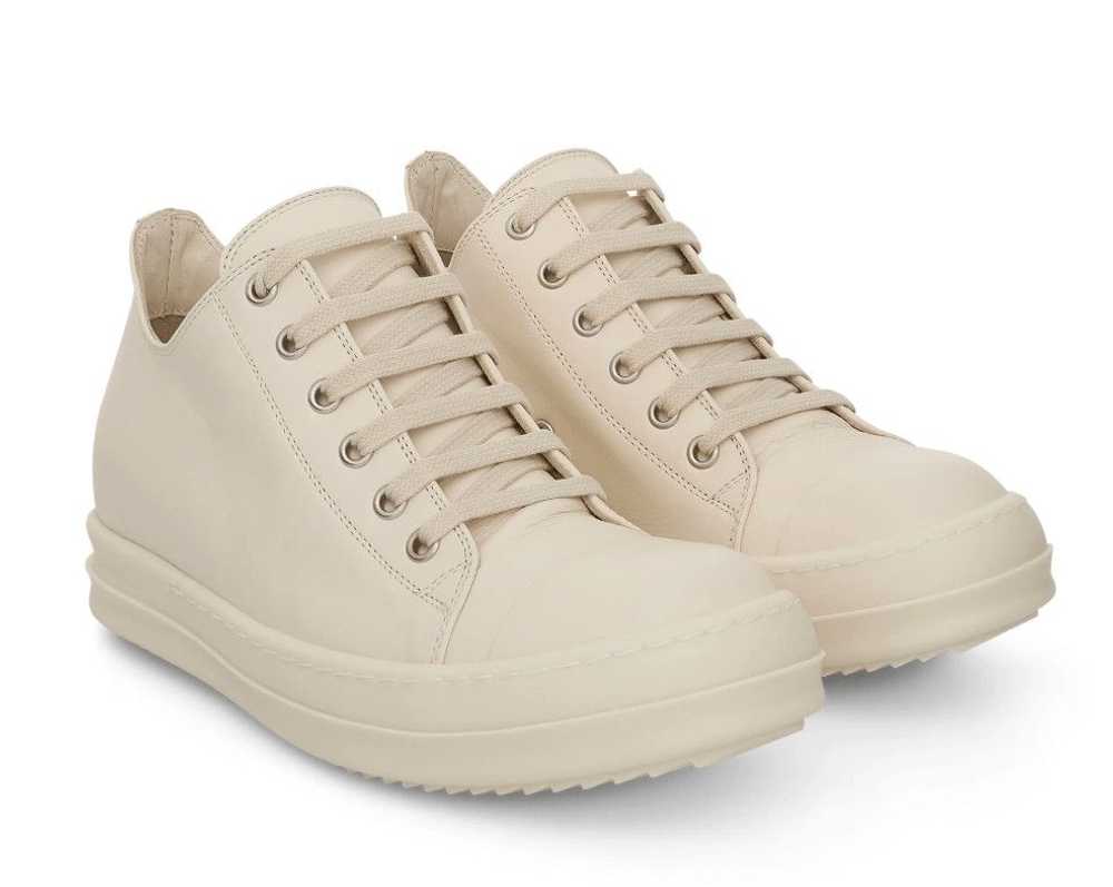 Rick Owens Rick Owen Strobe Low Top Leather Sneak… - image 2