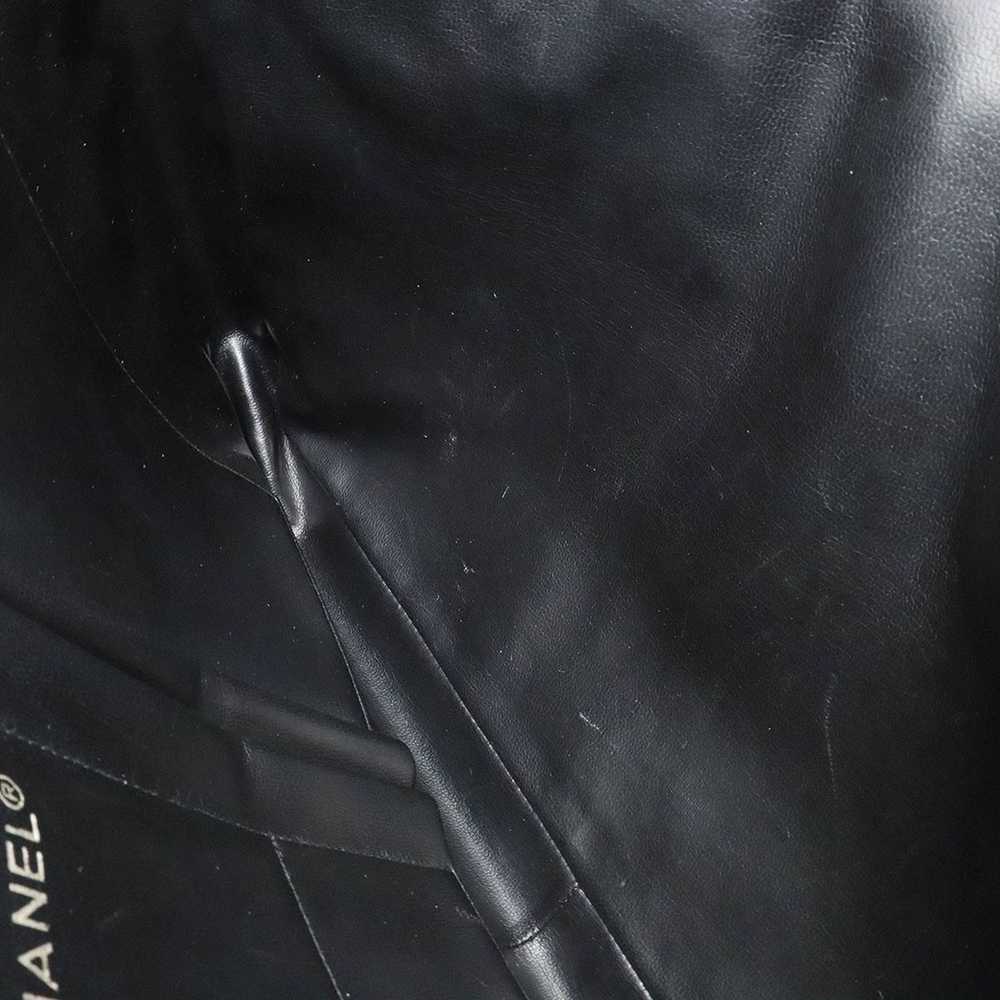 Chanel Matelassé Black Leather Shopper Bag (Pre-O… - image 8