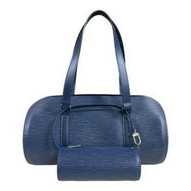 Louis Vuitton Soufflot Navy Leather Shoulder Bag … - image 1