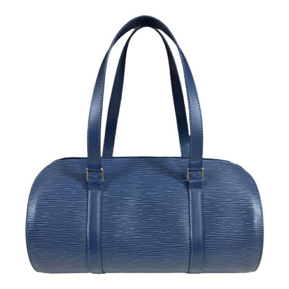 Louis Vuitton Soufflot Navy Leather Shoulder Bag … - image 2