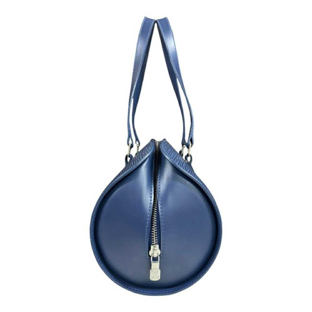 Louis Vuitton Soufflot Navy Leather Shoulder Bag … - image 4