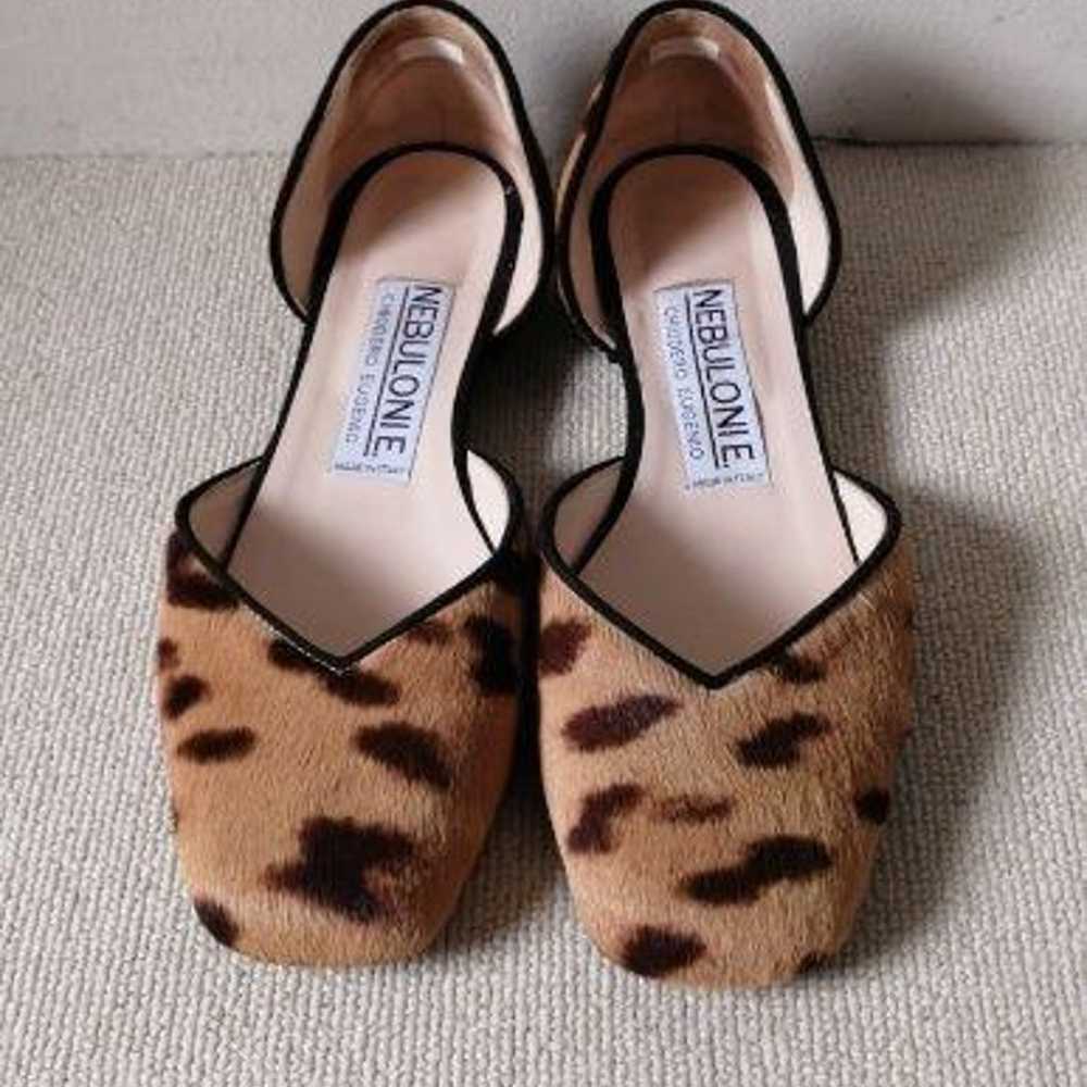 NEBULONI E. (Nebuloni) Leopard Flat Shoes - image 1