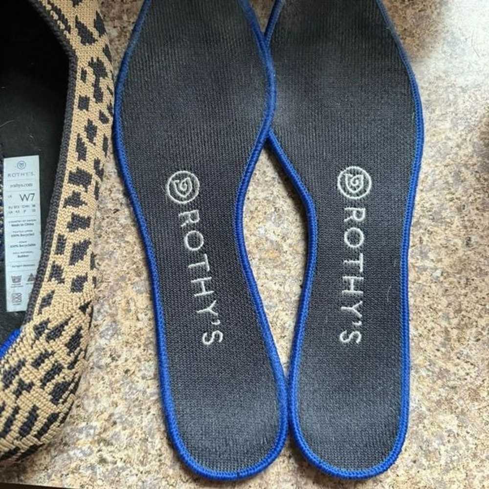 Rothy’s | The Point Leopard Print Flats Size 7 - image 8