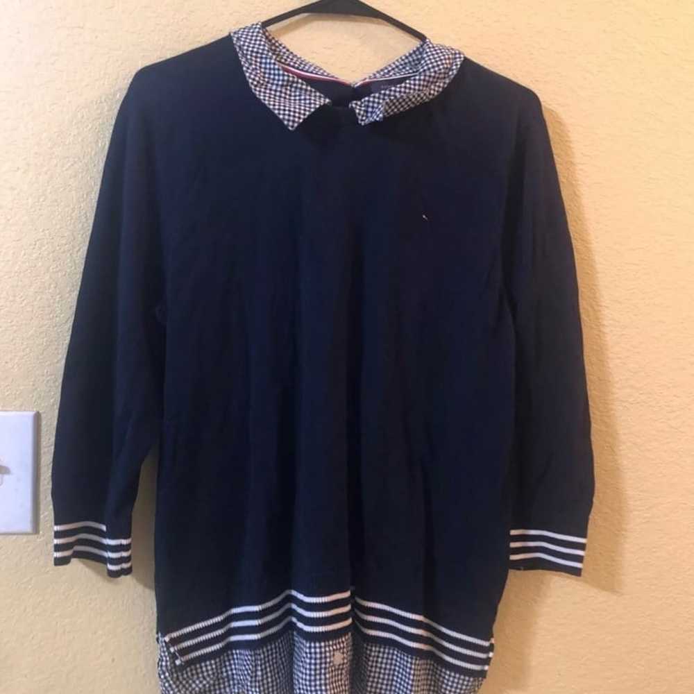 Vintage Tommy Hilfiger women’s nice dress shirt c… - image 1