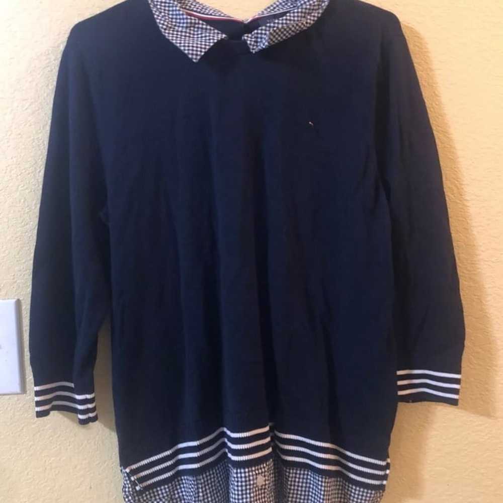 Vintage Tommy Hilfiger women’s nice dress shirt c… - image 4