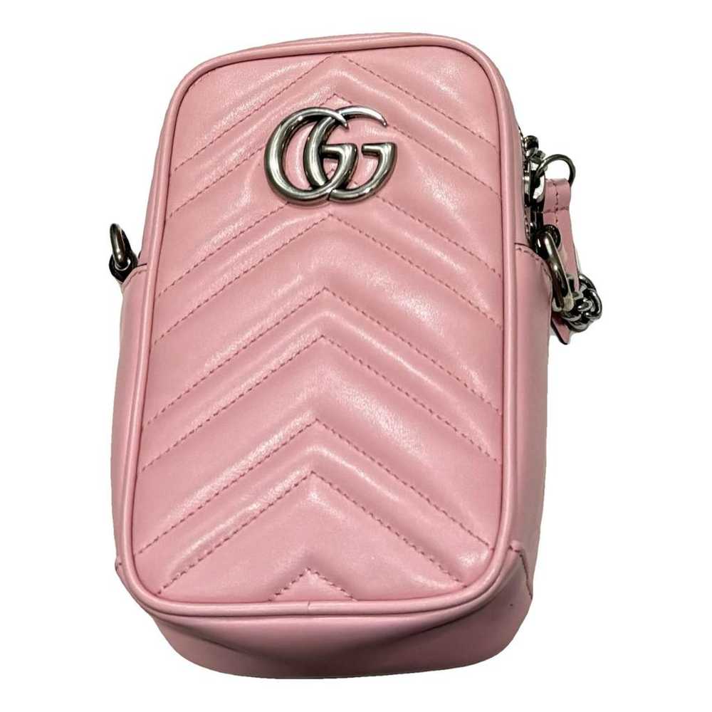 Gucci GG Marmont Phone leather handbag - image 1