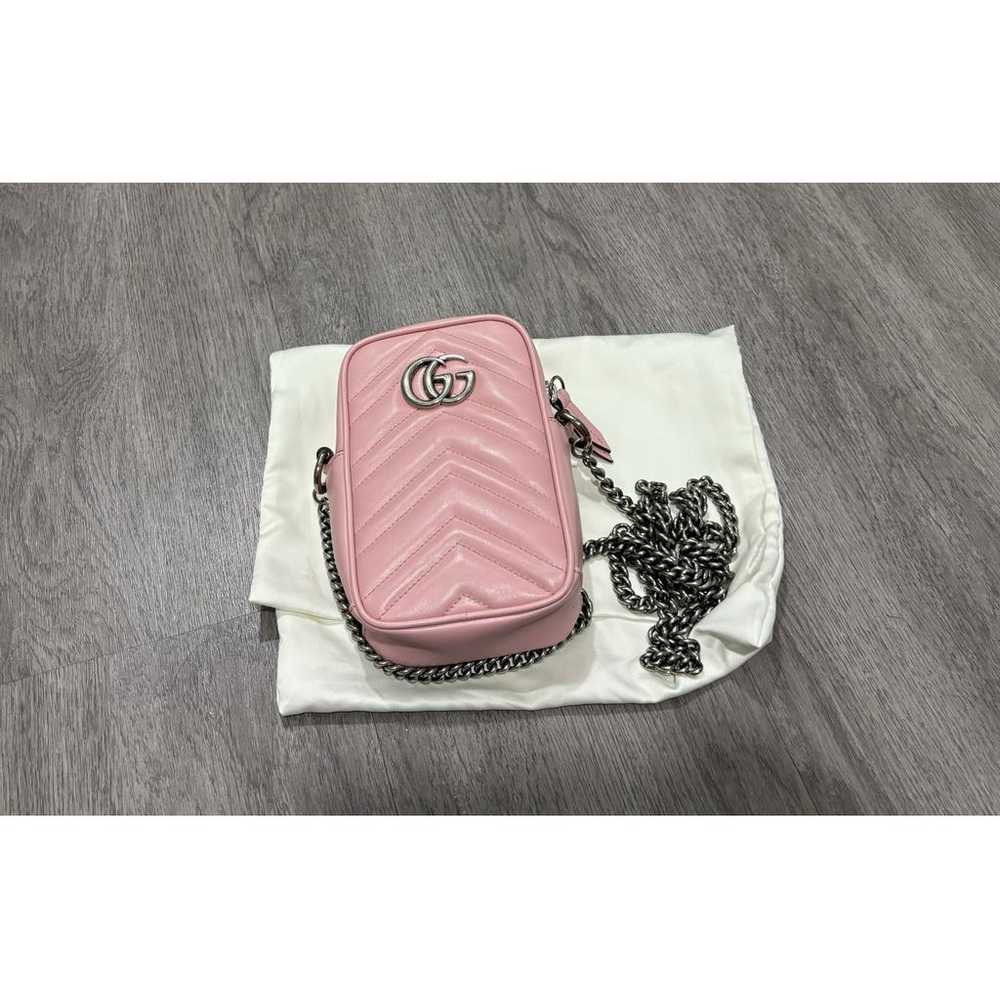 Gucci GG Marmont Phone leather handbag - image 2