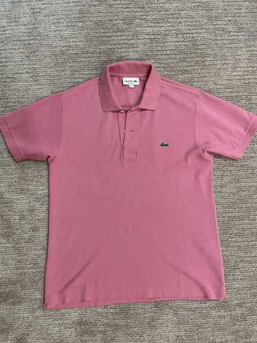 Lacoste Pink lacoste polo shirt