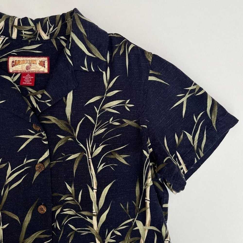 Vintage Caribbean Joe Womens Hawaiian Button Down… - image 4