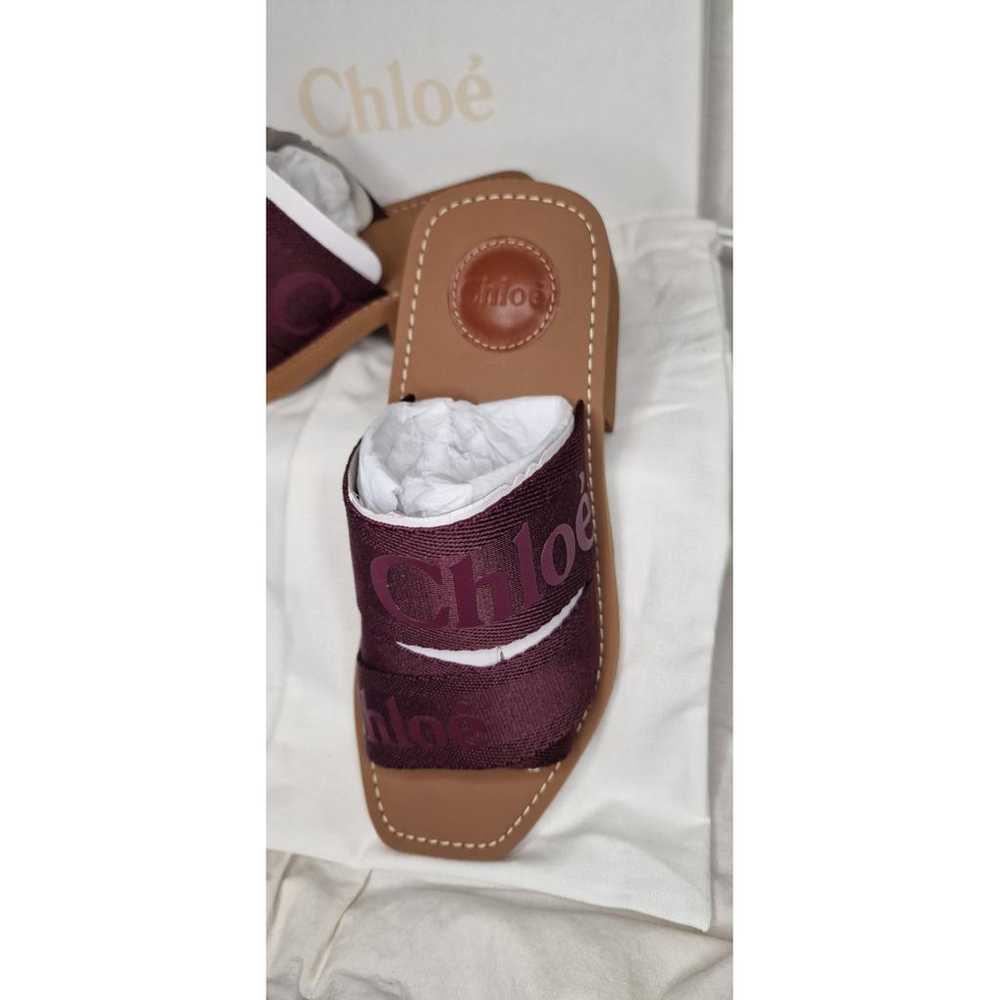 Chloé Woody cloth espadrilles - image 2