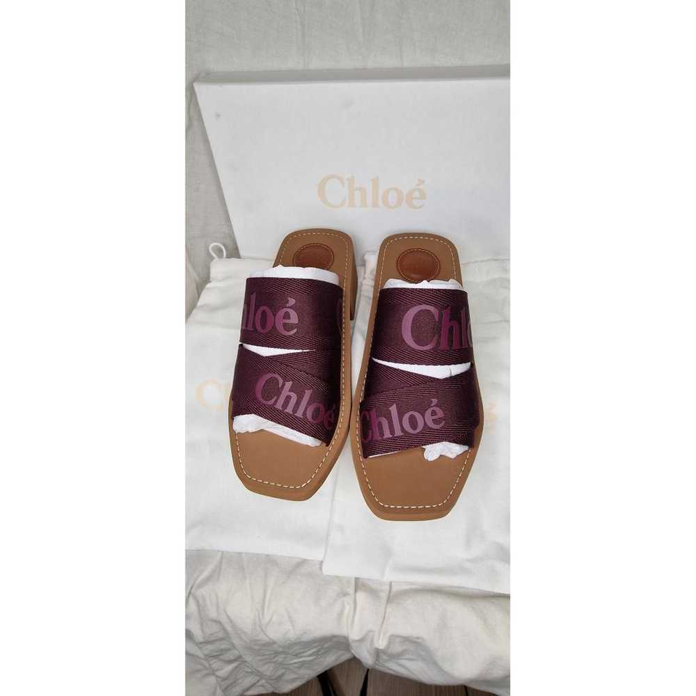 Chloé Woody cloth espadrilles - image 3