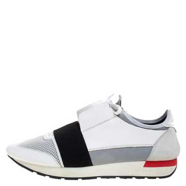 Balenciaga Balenciaga Tricolor Mesh And Leather R… - image 1