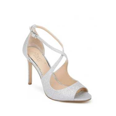 Jewel Badgley Mischka Jonna Evening Sandals Silver