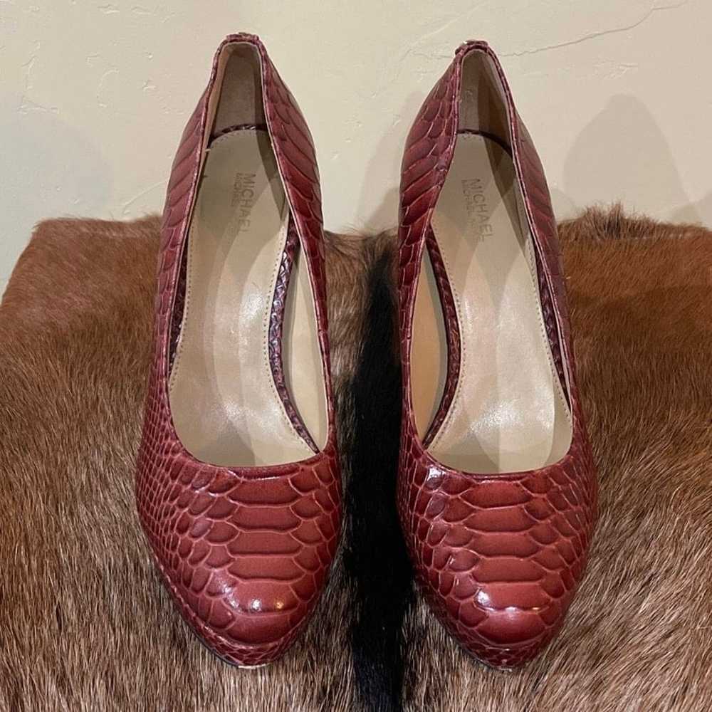 Michael Michael Kors MK Ethel Pump Brandy 8.5M Em… - image 2