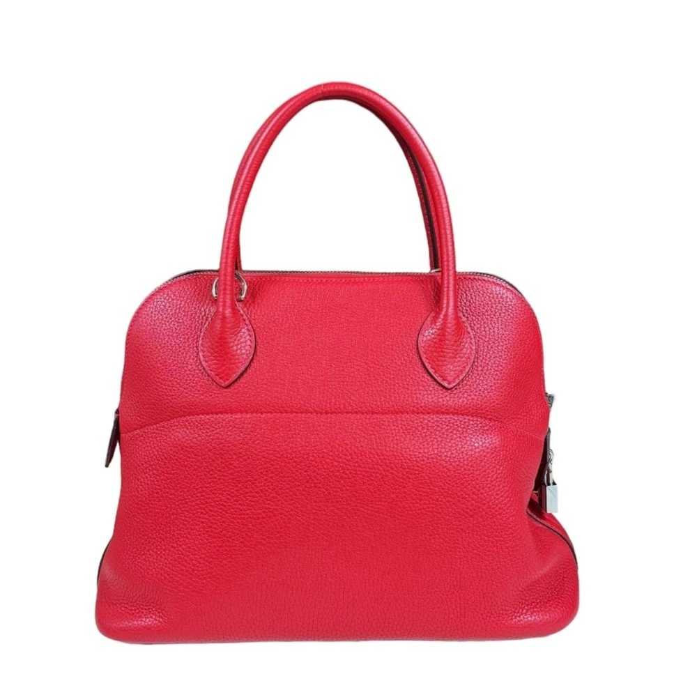 Hermes Hermes Bolide 31 Shoulder Bag Togo Red Wom… - image 3