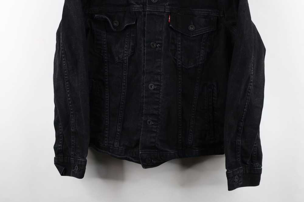 Levi's × Vintage Y2K Levis Faded Stretch Denim Je… - image 3