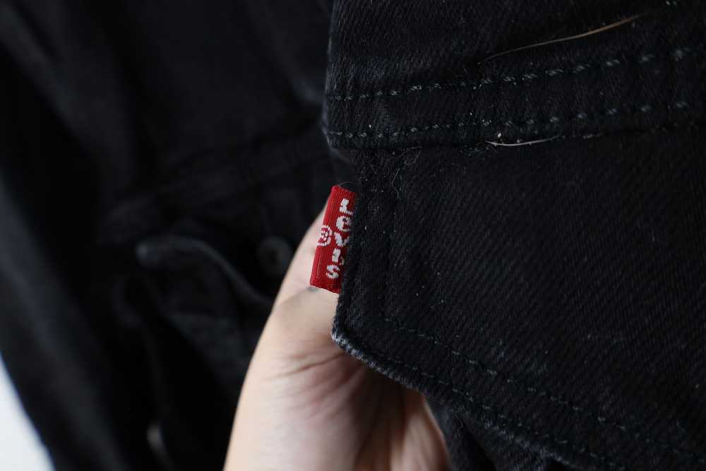 Levi's × Vintage Y2K Levis Faded Stretch Denim Je… - image 4