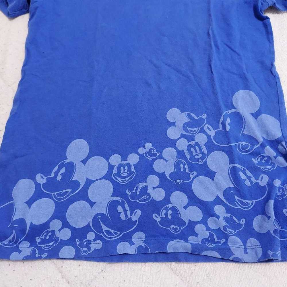 UNIQLO Disney Mickey T-shirt M Blue - image 6