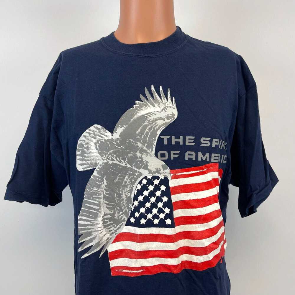 Tultex The Spirit Of America Bald Eagle USA Flag … - image 1