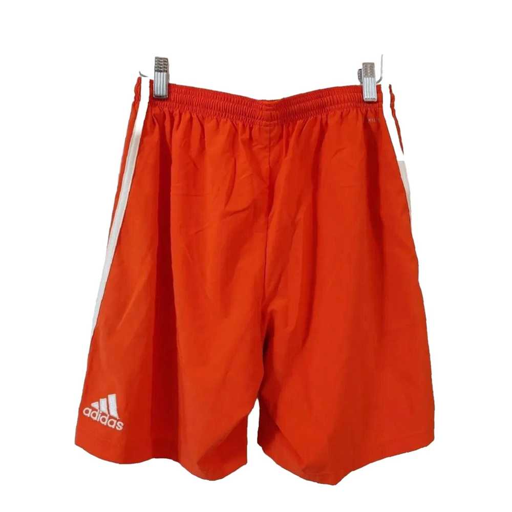 Adidas Mens Orange Three Stripe Elastic Waist Dra… - image 2