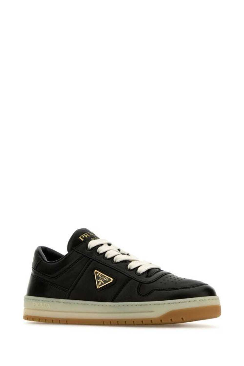 Prada Black Nappa Leather Downtown Sneakers - image 4