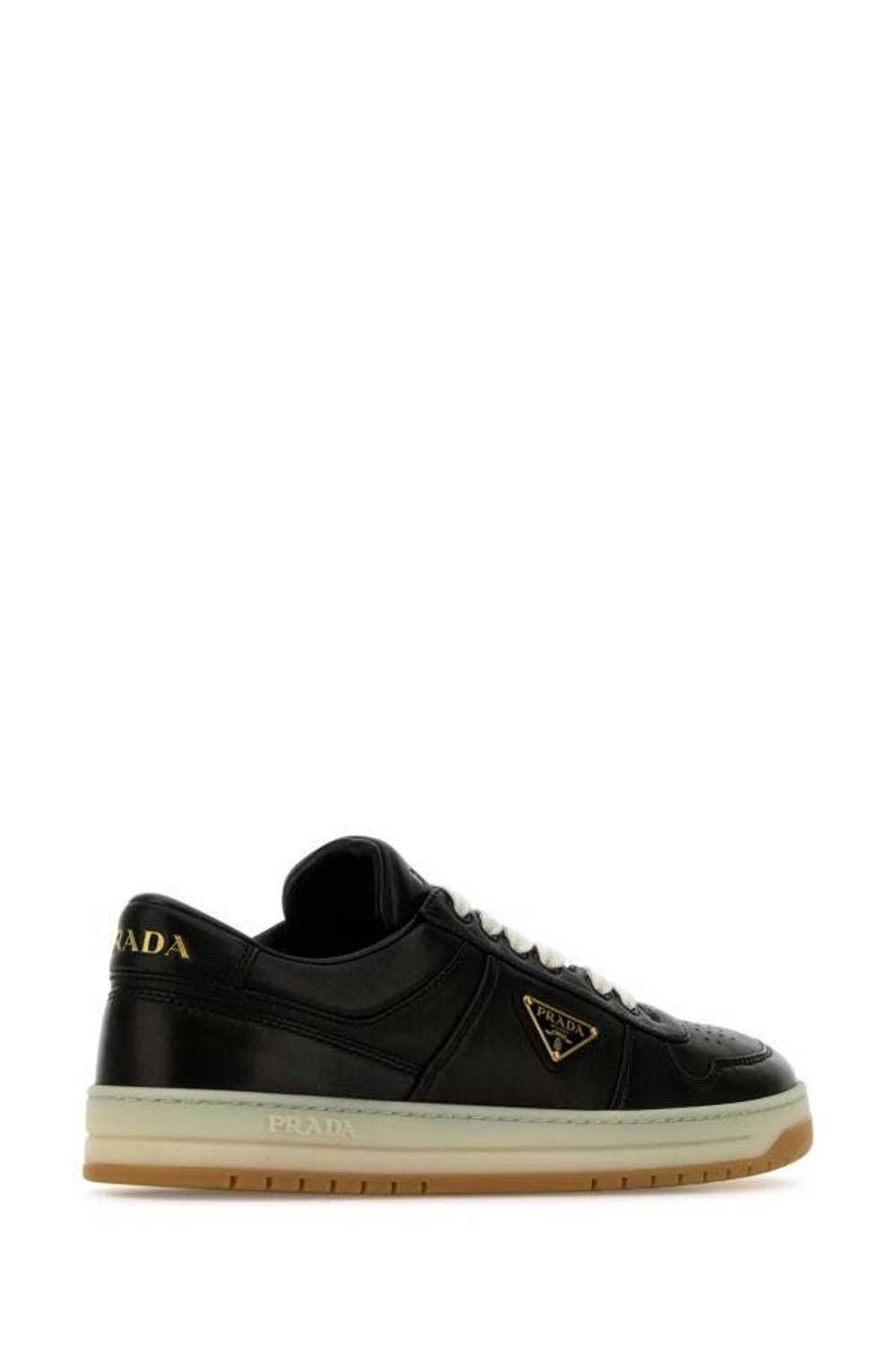 Prada Black Nappa Leather Downtown Sneakers - image 5