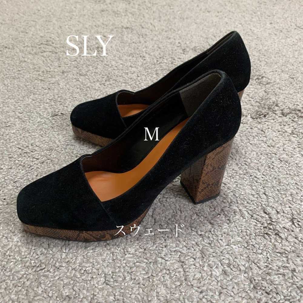 SLY Black Suede Pumps M - image 1