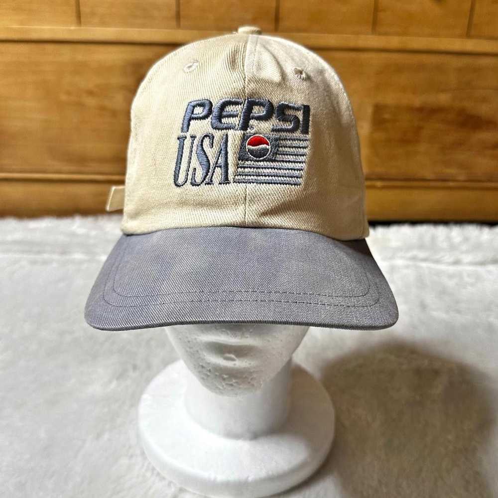 Pepsi × Vintage Vintage 90s Pepsi Strapback Hat A… - image 2