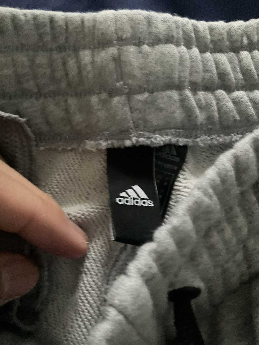 Adidas Adidas primegreen grey fleece sweatpants - image 12