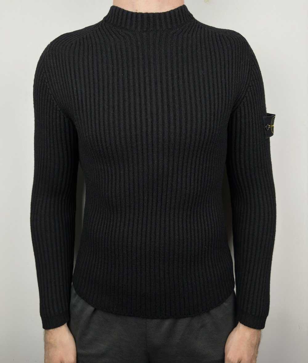 Stone Island Vintage Stone Island Wool Knit Sweat… - image 10